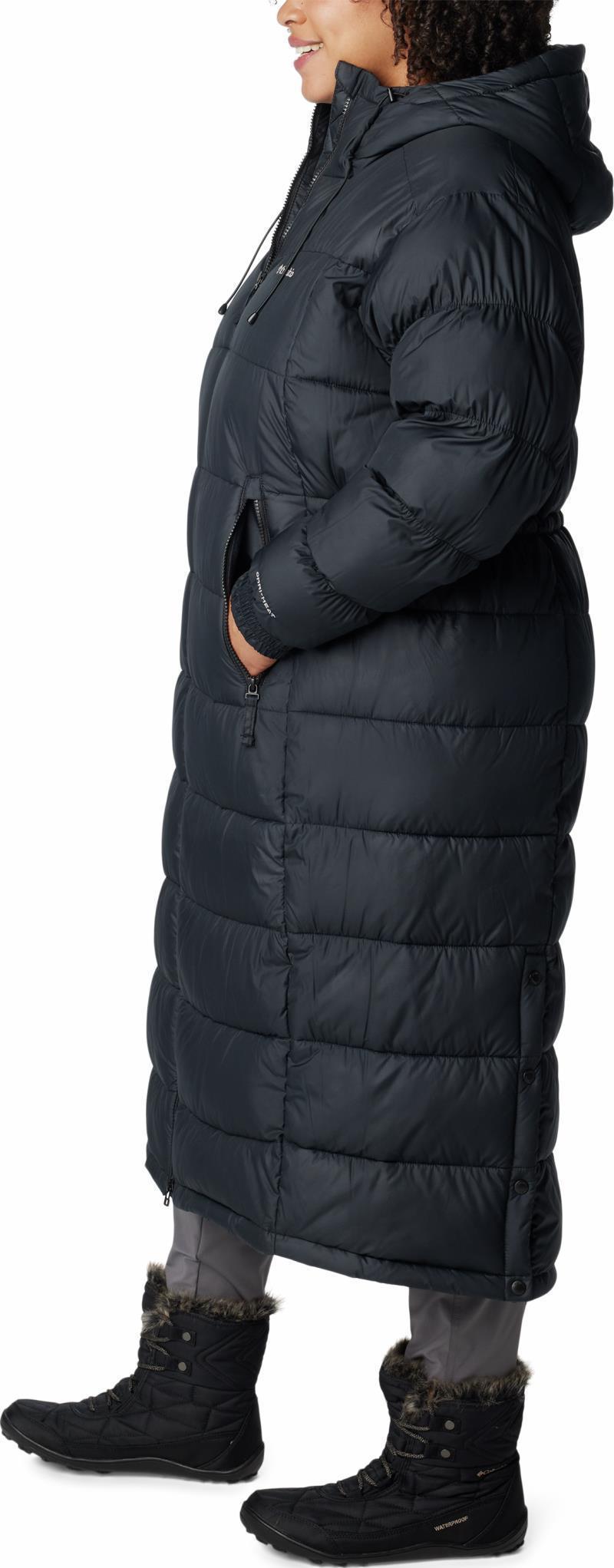 Pike Lake II Long Jacket - Plus - Womens - Black 2