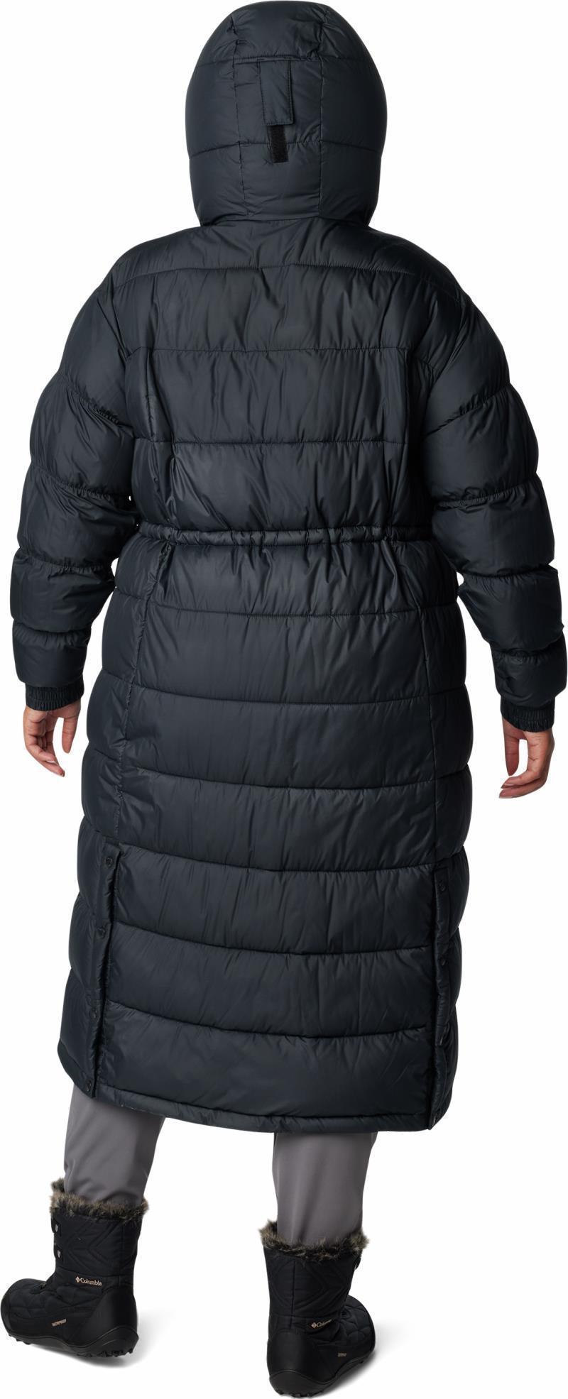 Pike Lake II Long Jacket - Plus - Womens - Black 3