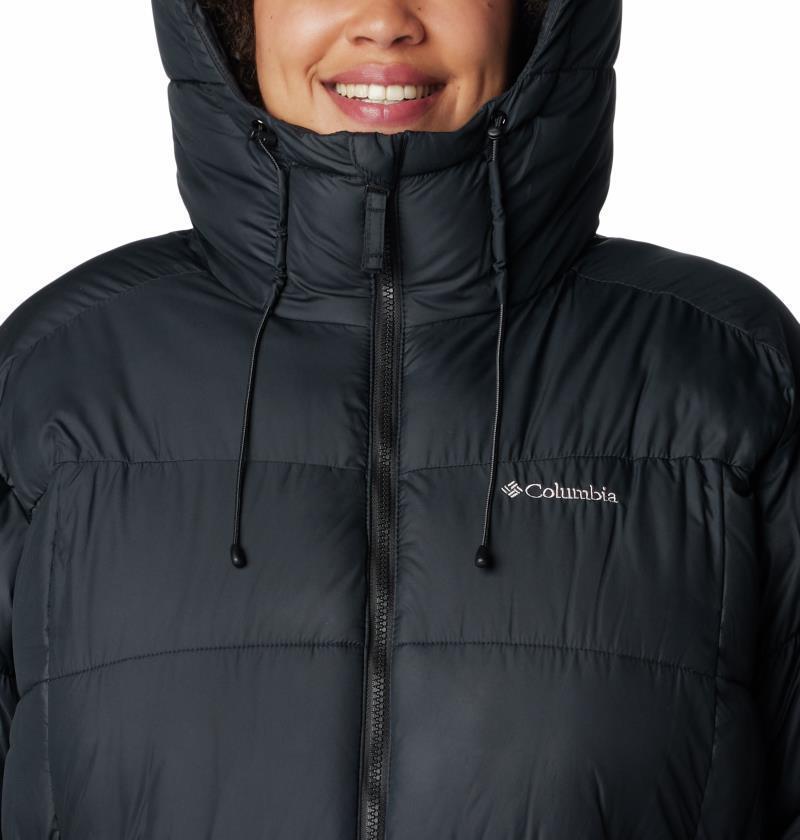 Pike Lake II Long Jacket - Plus - Womens - Black 5