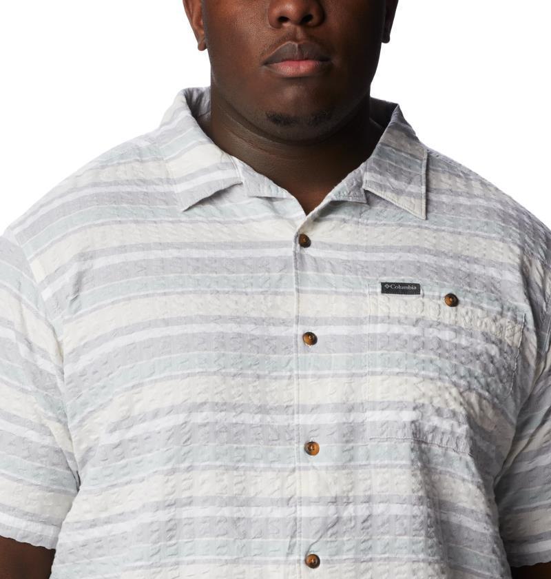 Pine Canyon SS - Big - Mens - Columbia Grey Stripe 4