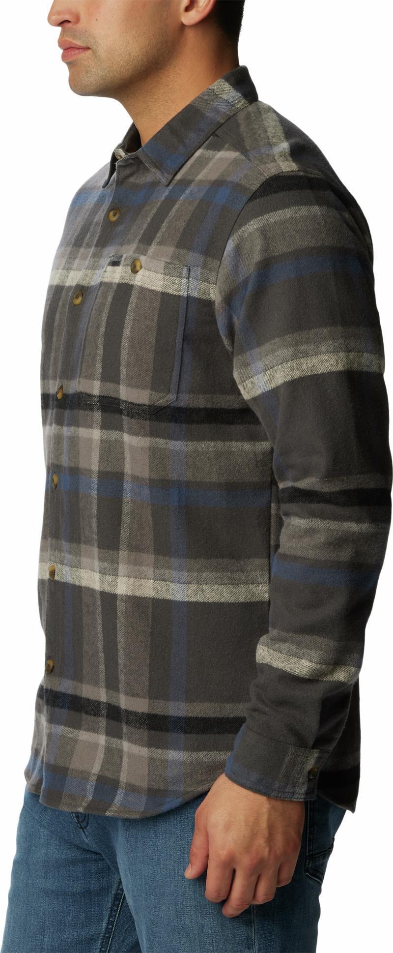 Pitchstone Heavyweight Flannel Shirt - Mens - Shark Macro Multi 4