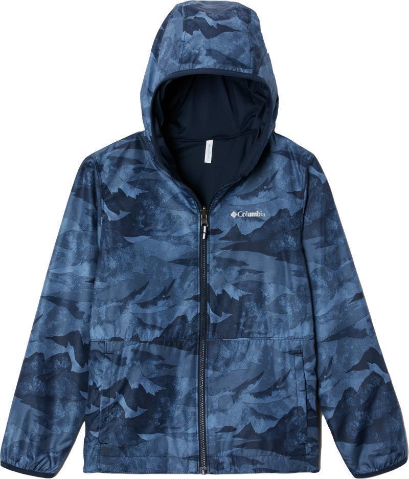 Pixel Grabber Reversible Jacket - Youth - Collegiate Navy Coastline 1