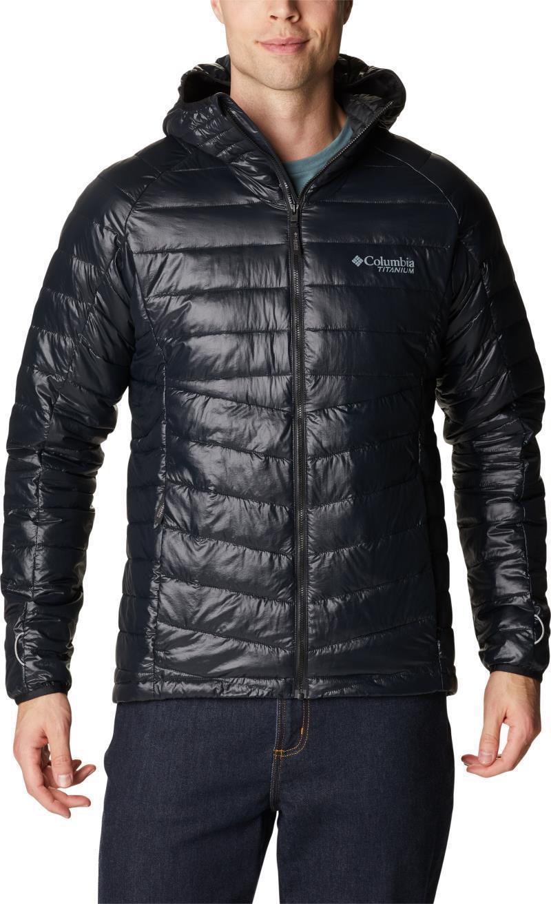 Platinum Peak Hooded Jacket - Mens - Black 1