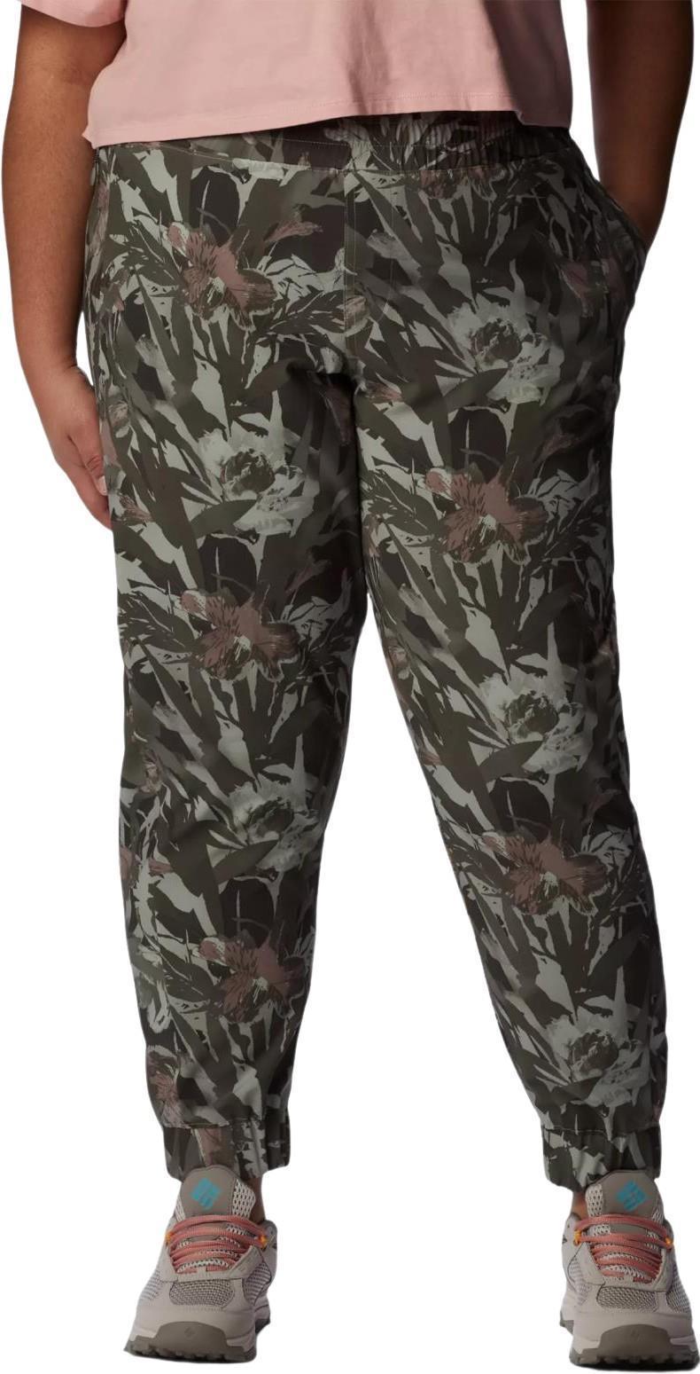 Pleasant Creek Jogger - Plus - Womens - stone green / floriculture 1