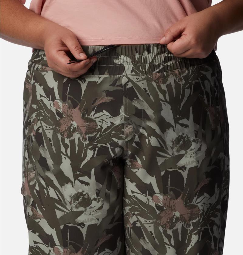 Pleasant Creek Jogger - Plus - Womens - stone green / floriculture 1
