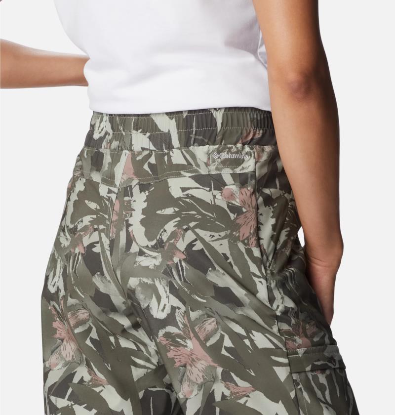 Pleasant Creek Jogger - Womens - Stone Green / Floriculture 5