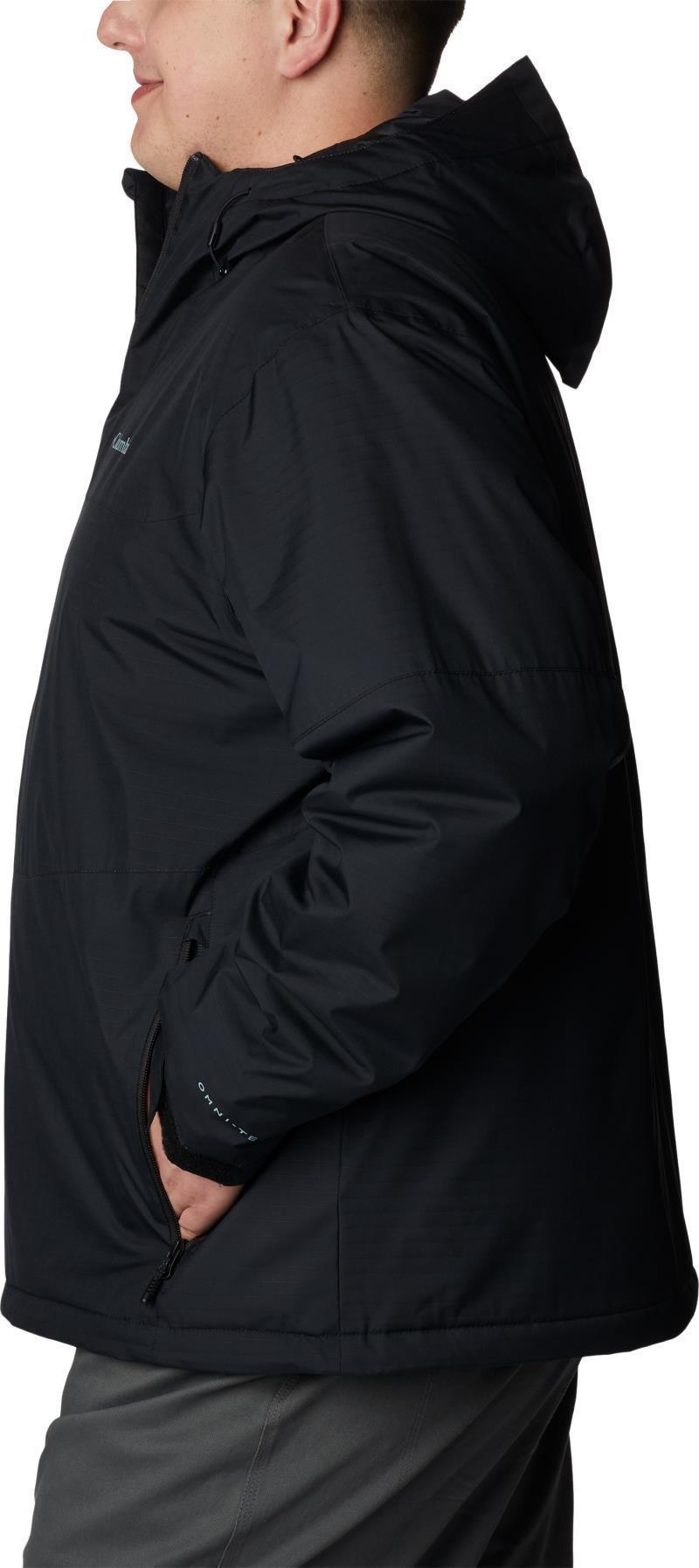 Point Park Insulated Jacket - Big - Mens - Black 5