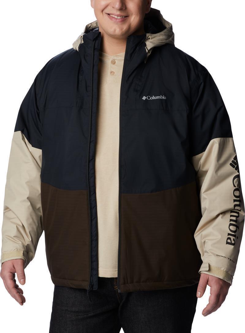 Point Park Insulated Jacket - Big - Mens - Black / Cordovan / Ancient Fossil 3