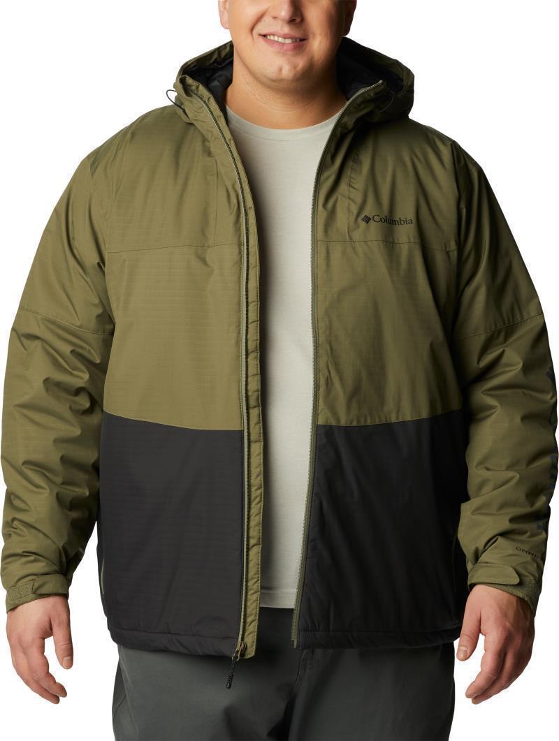 Point Park Insulated Jacket - Big - Mens - Stone Green / Shark 3