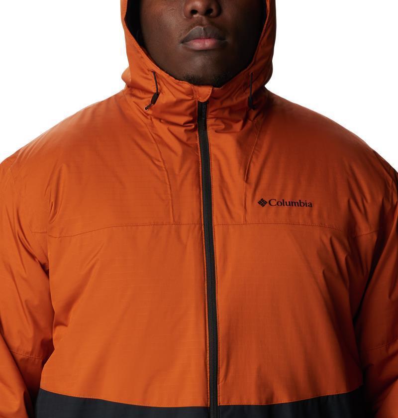 Point Park Insulated Jacket - Big - Mens - Warm Copper / Black 6