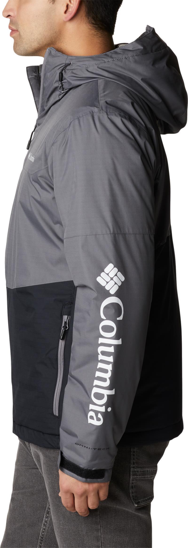 Point Park Insulated Jacket - Tall - Mens - City Grey / Black 3