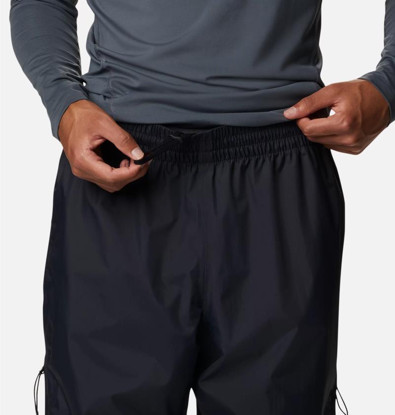 Pouring Adventure II Pants, Short - Mens - Black 4