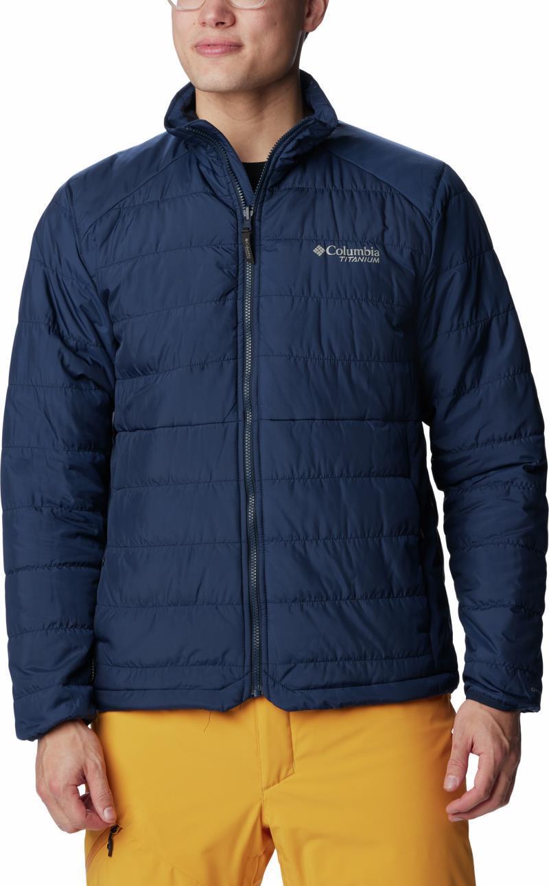 Powder Canyon Interchange II Jacket - Mens - Collegiate Navy / Raw Honey 3