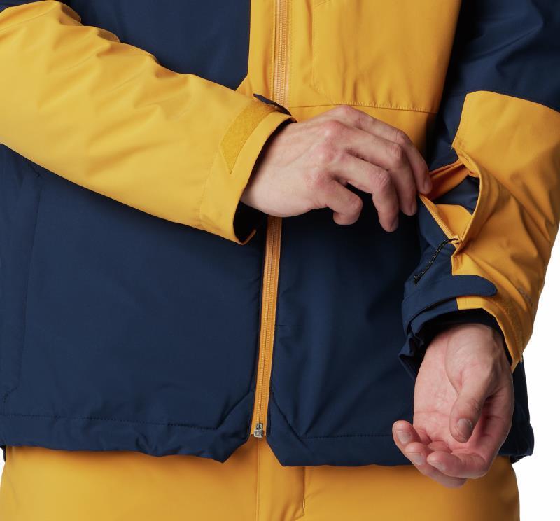 Powder Canyon Interchange II Jacket - Mens - Collegiate Navy / Raw Honey 4