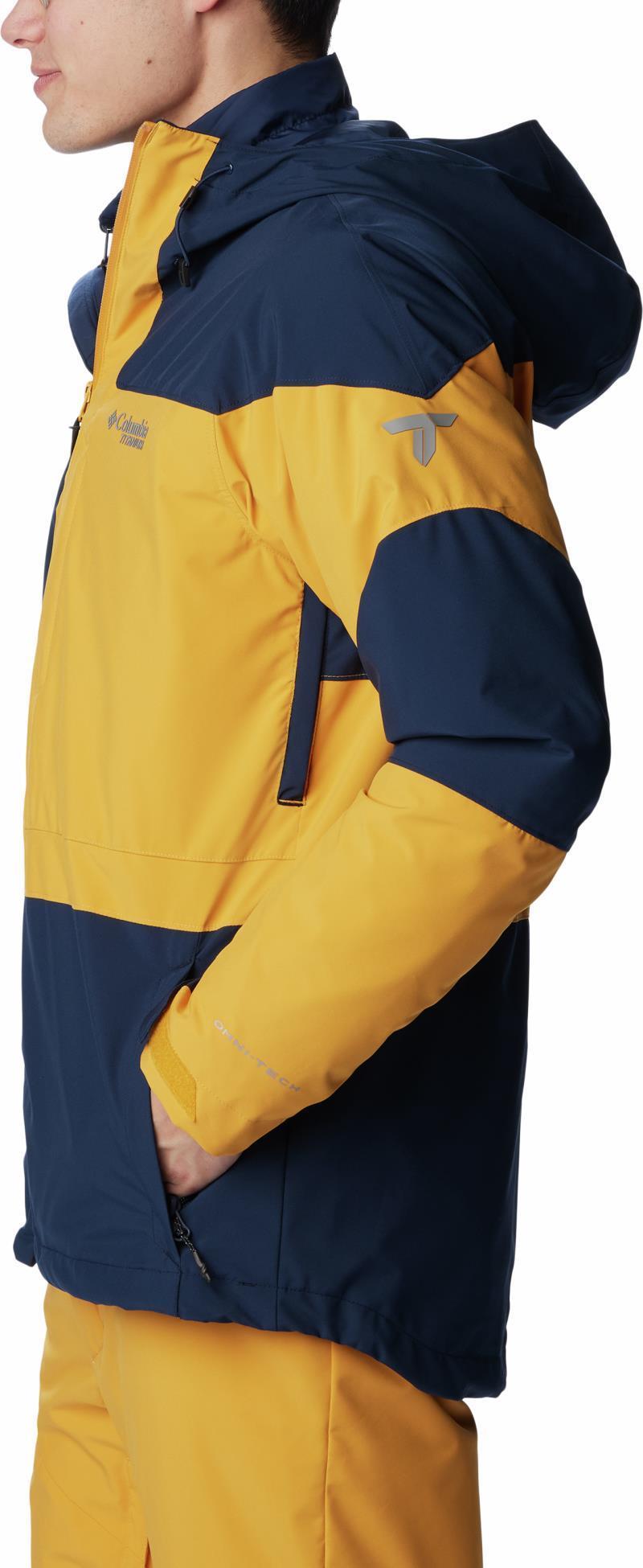 Powder Canyon Interchange II Jacket - Mens - Collegiate Navy / Raw Honey 9