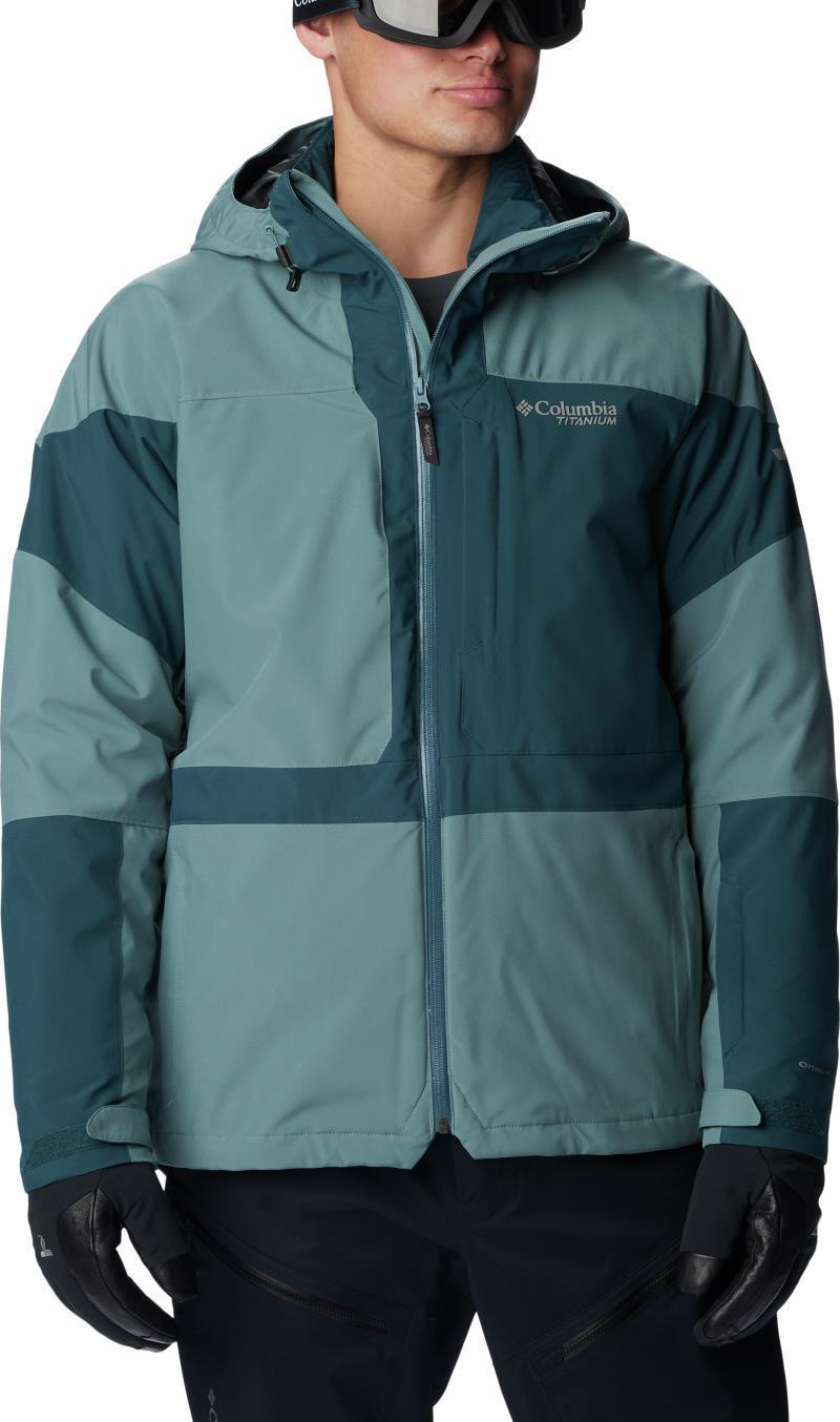 Powder Canyon Interchange II Jacket - Mens - Metal / Night Wave 1