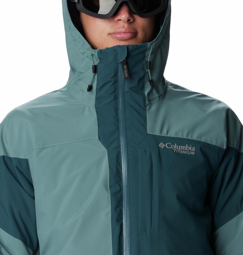 Powder Canyon Interchange II Jacket - Mens - Metal / Night Wave 7