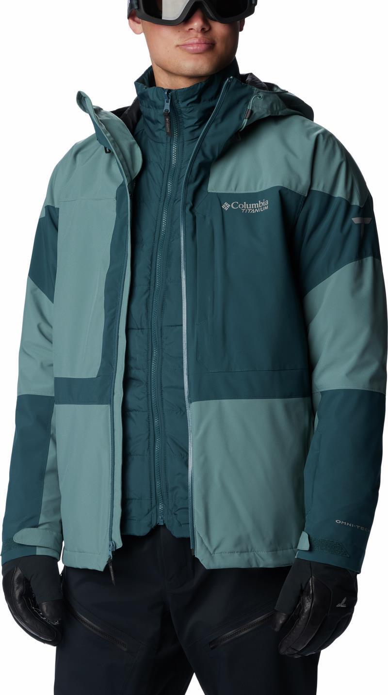Powder Canyon Interchange II Jacket - Mens - Metal / Night Wave 8