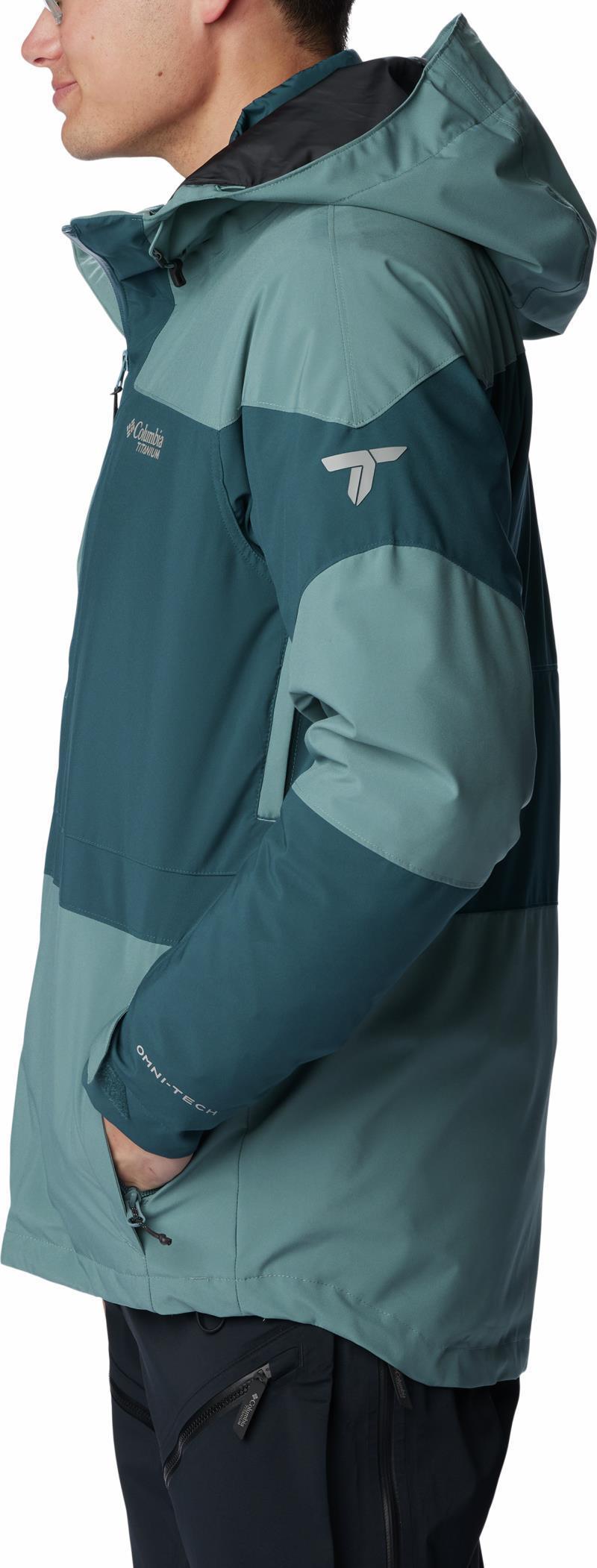 Powder Canyon Interchange II Jacket - Mens - Metal / Night Wave 9