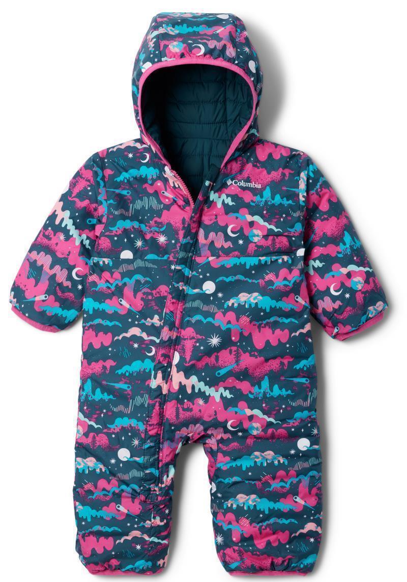 Powder Lite Reversible Bunting - Infant - Pink Ice / Night Wave / Geyser 4
