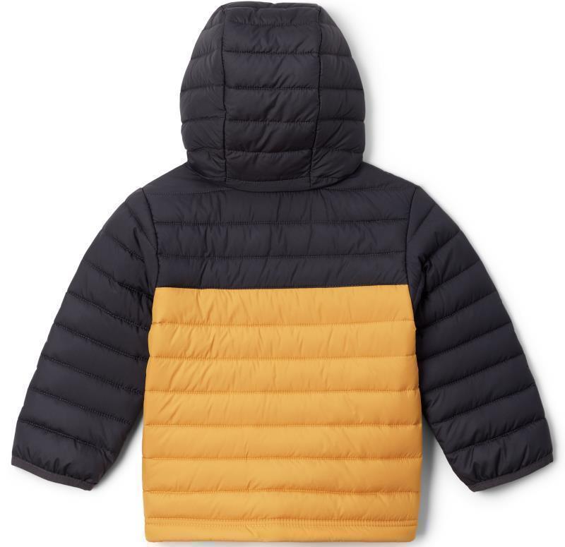 Powder Lite Hooded Jacket - Toddler Boys - Raw Honey / Shark 2