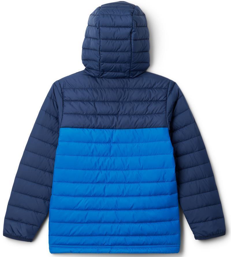 Powder Lite Hooded Jacket - Youth Boys - Bright Indigo / Collegiate Navy 2