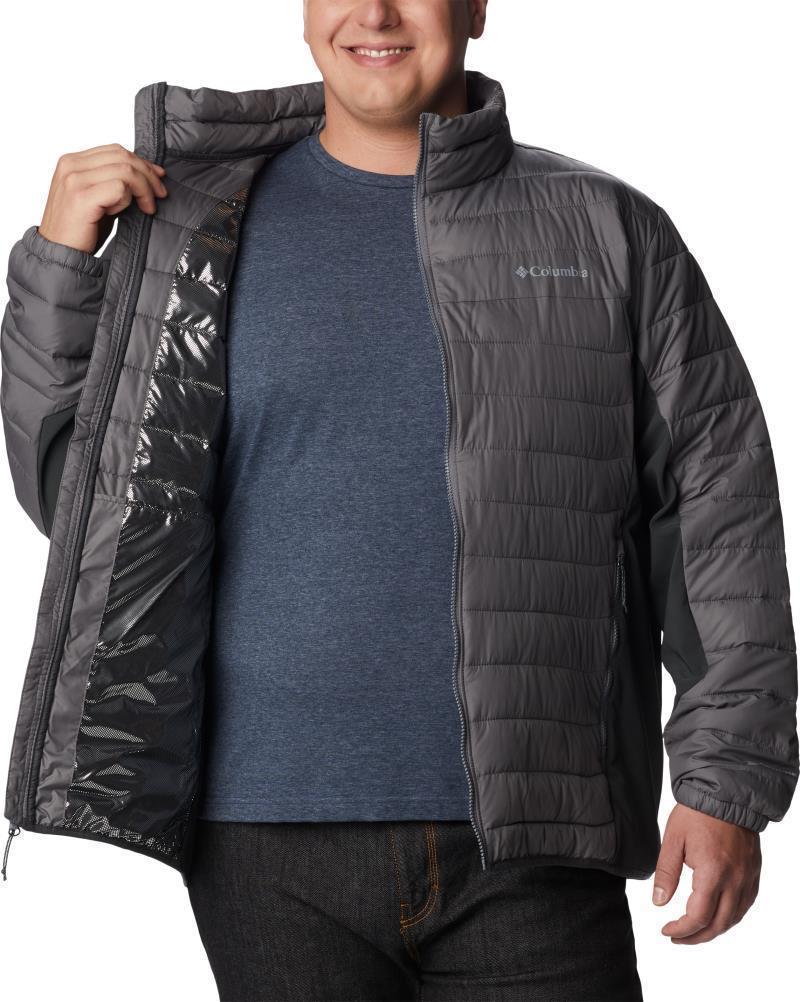 Powder Lite Hybrid Jacket - Big - Mens - City Grey / Shark 4