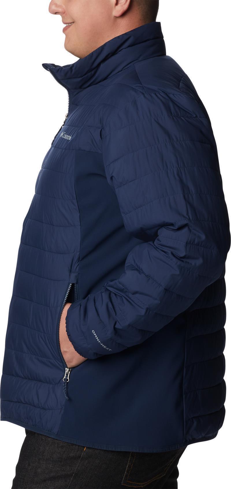 Powder Lite Hybrid Jacket - Big - Mens - Collegiate Navy 5
