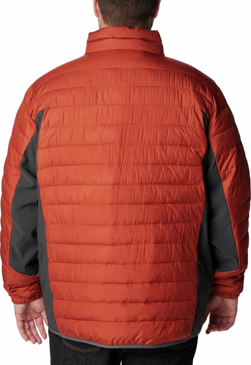 Powder Lite Hybrid Jacket - Big - Mens - Warp Red / Shark 2