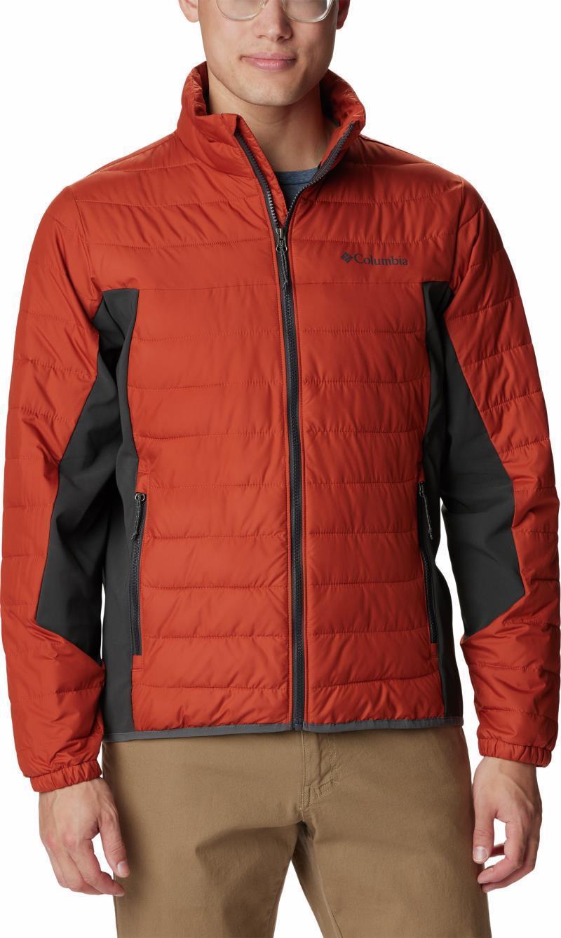 Powder Lite Hybrid Jacket - Mens - Warp Red / Shark 1
