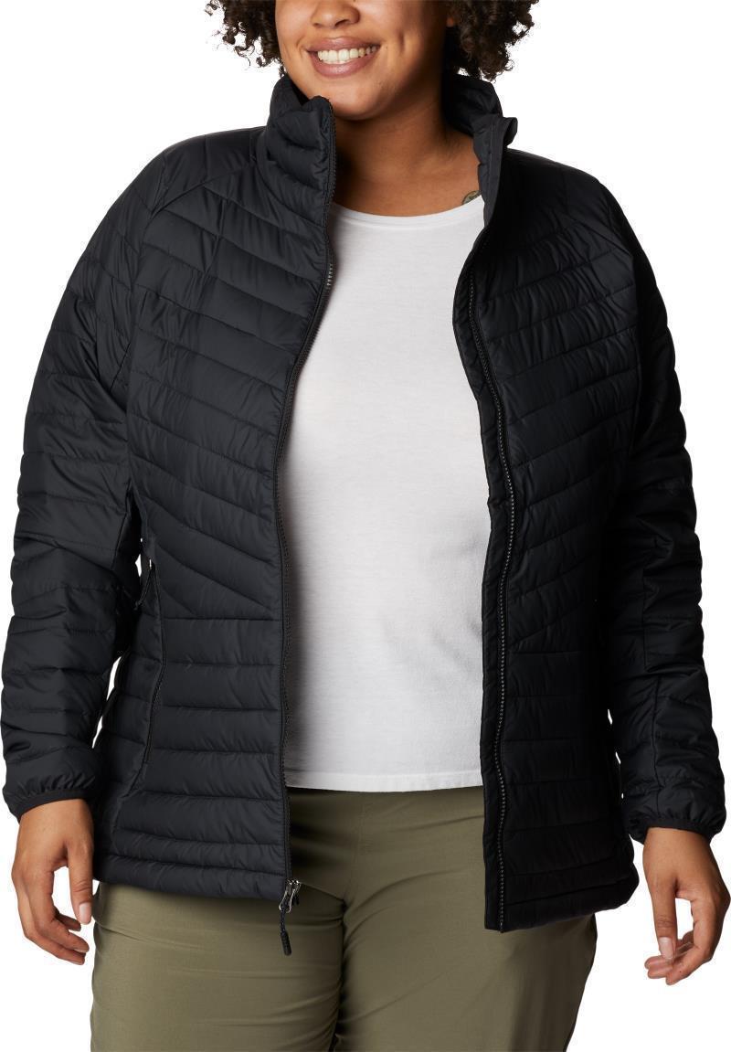 Powder Lite II Full Zip Jacket - Plus - Womens - Black 3