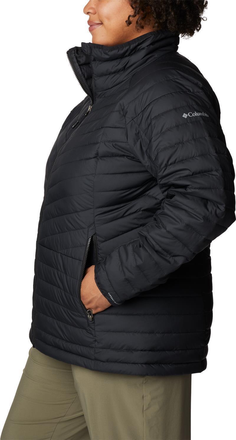 Powder Lite II Full Zip Jacket - Plus - Womens - Black 4