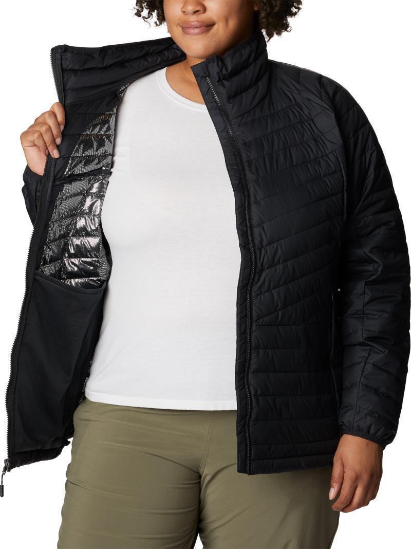 Powder Lite II Full Zip Jacket - Plus - Womens - Black 5