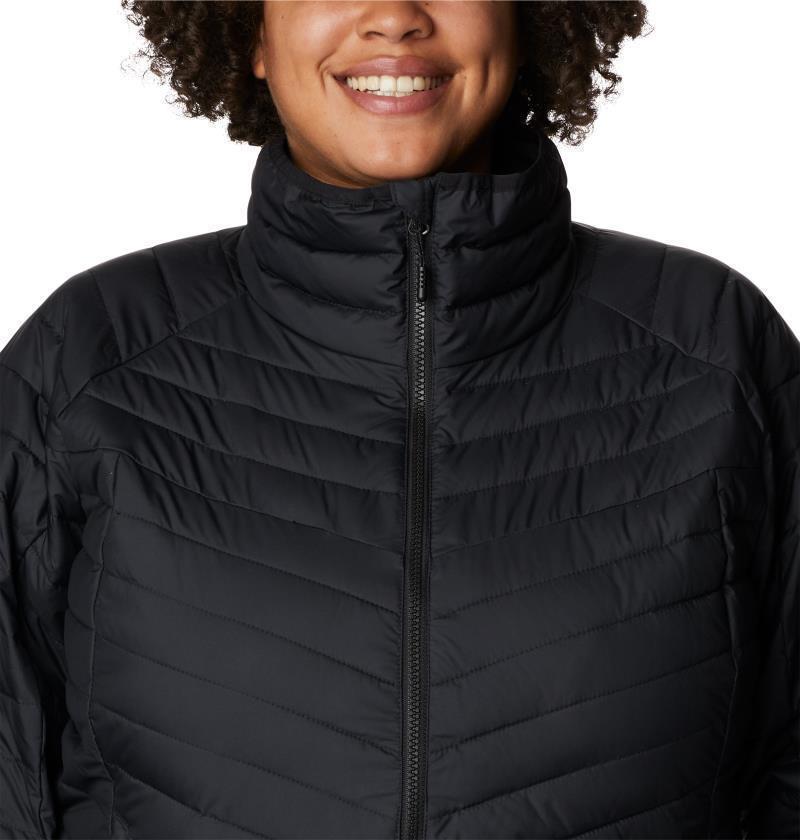 Powder Lite II Full Zip Jacket - Plus - Womens - Black 6