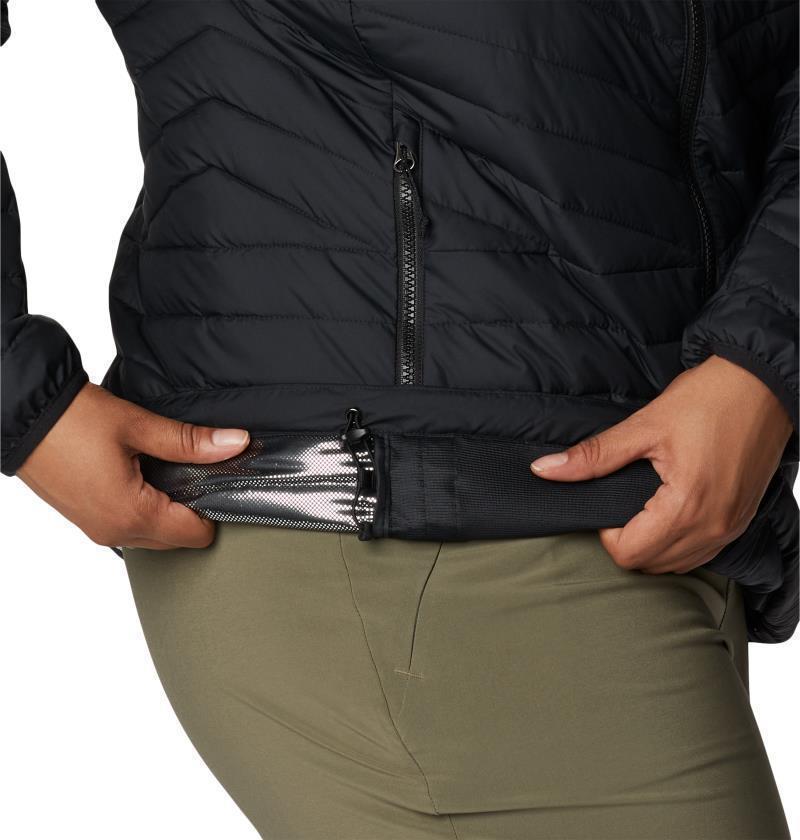 Powder Lite II Full Zip Jacket - Plus - Womens - Black 7