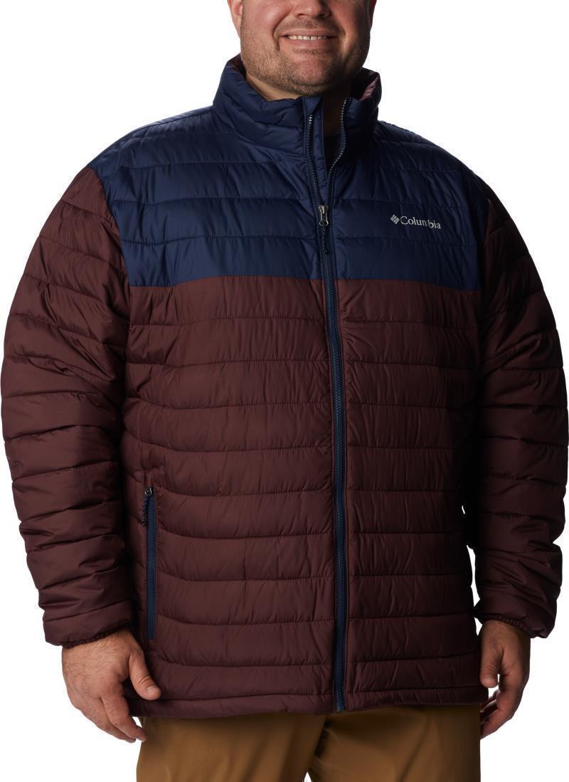 Powder Lite Jacket - Big - Mens - Elderberry / Collegiate Navy 1