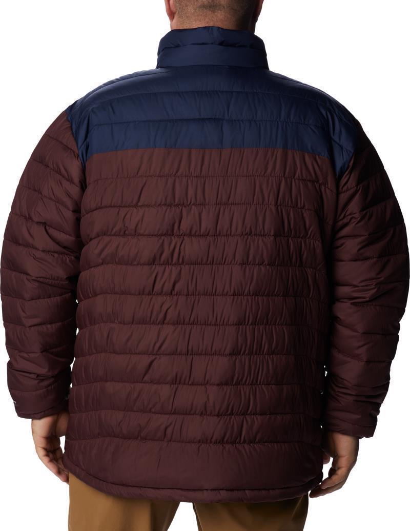 Powder Lite Jacket - Big - Mens - Elderberry / Collegiate Navy 2