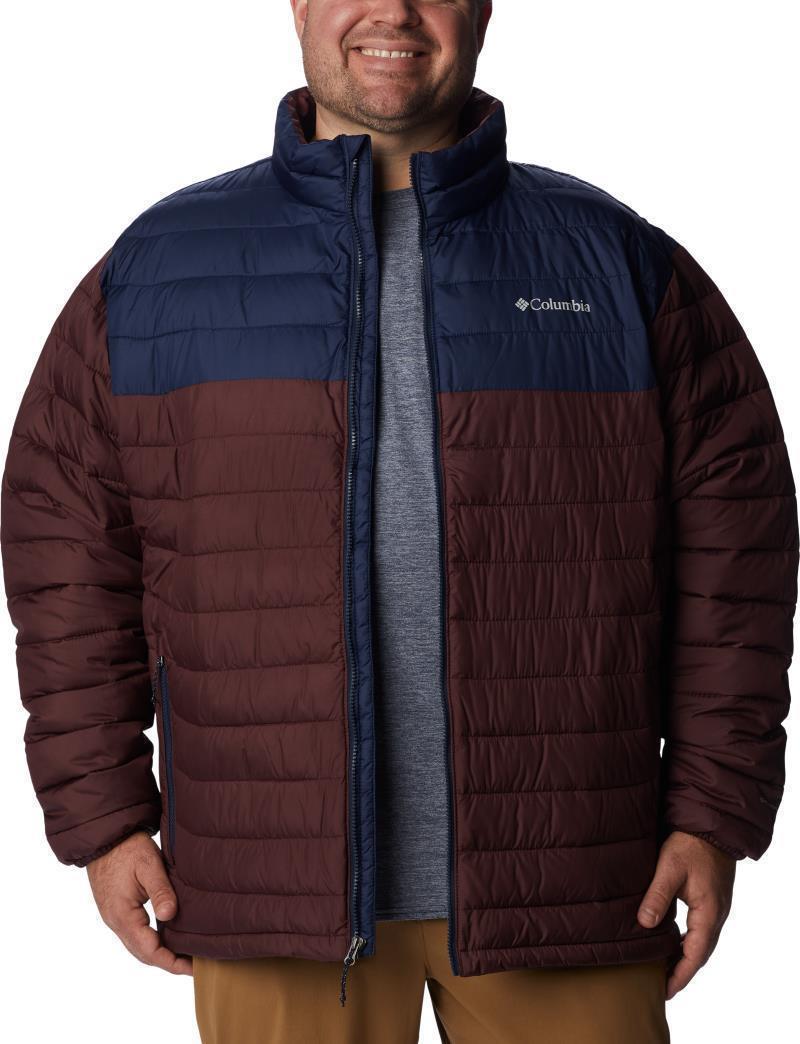 Powder Lite Jacket - Big - Mens - Elderberry / Collegiate Navy 3