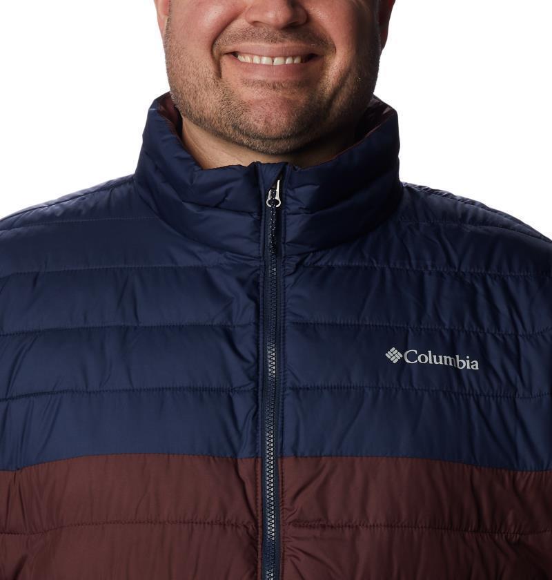 Powder Lite Jacket - Big - Mens - Elderberry / Collegiate Navy 6