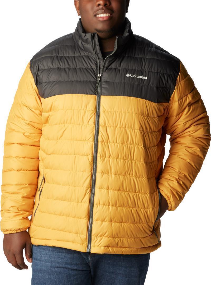 Powder Lite Jacket - Big - Mens - Raw Honey / Shark 1