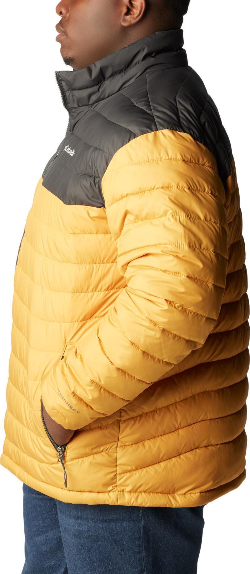 Powder Lite Jacket - Big - Mens - Raw Honey / Shark 2