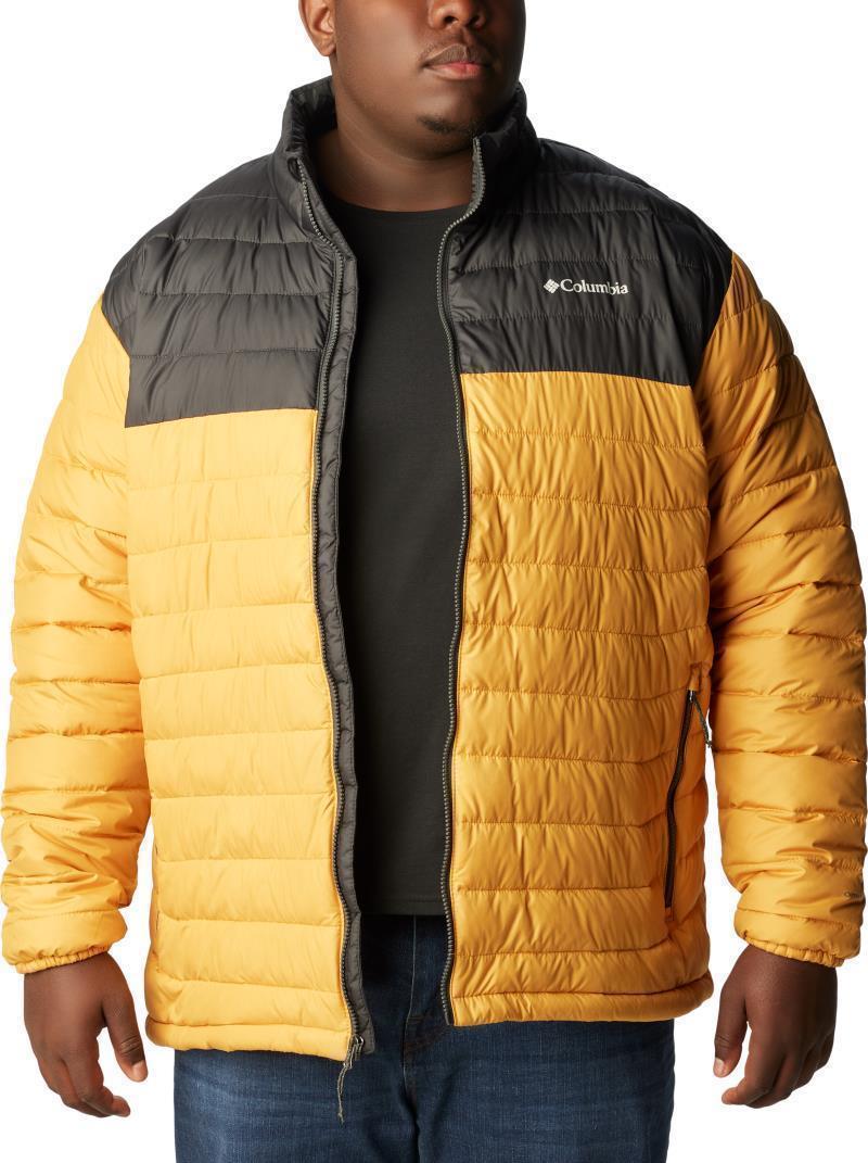 Powder Lite Jacket - Big - Mens - Raw Honey / Shark 4