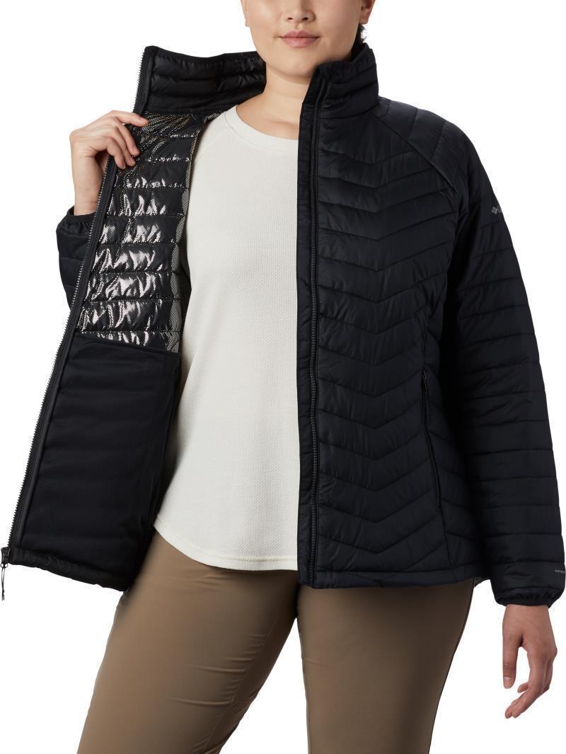 Powder Lite Jacket - Plus - Womens - Black 4