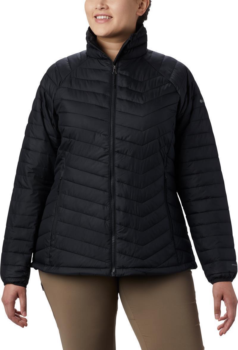 Powder Lite Jacket - Plus - Womens - Black 1