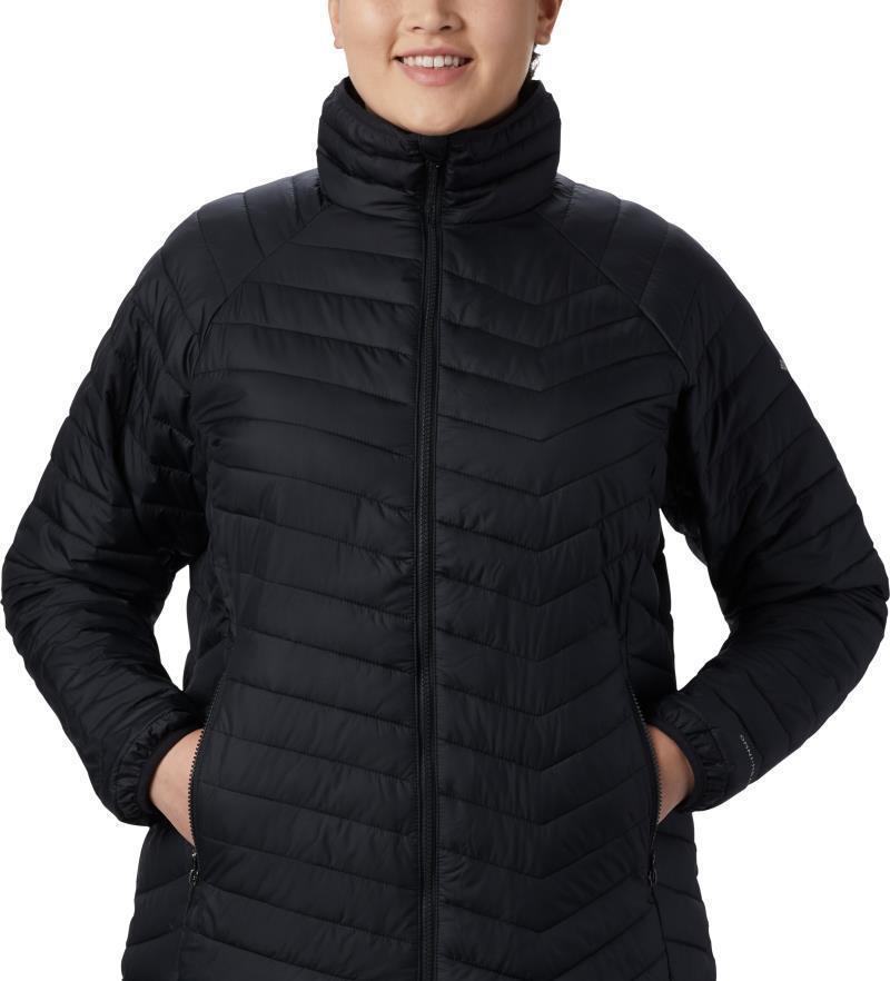 Powder Lite Jacket - Plus - Womens - Black 2