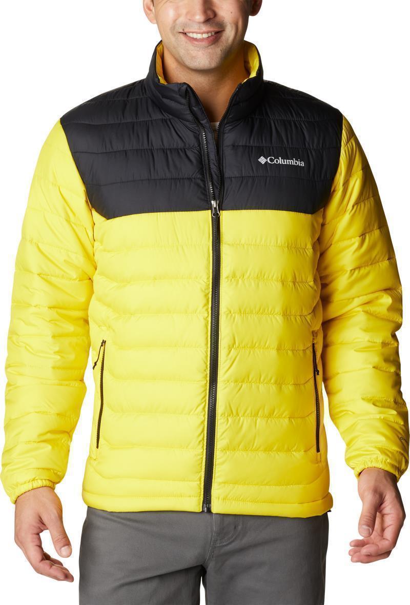 Powder Lite Jacket - Tall - Mens - Laser Lemon / Black 1