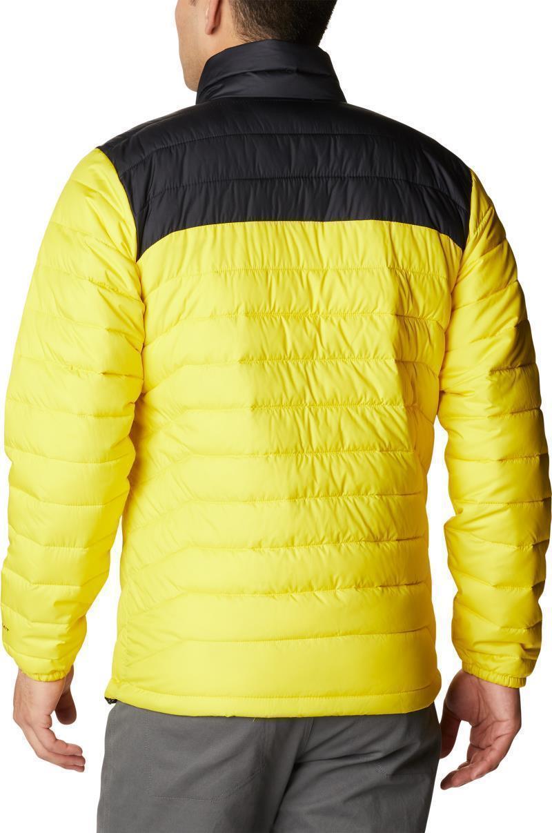 Powder Lite Jacket - Tall - Mens - Laser Lemon / Black 3