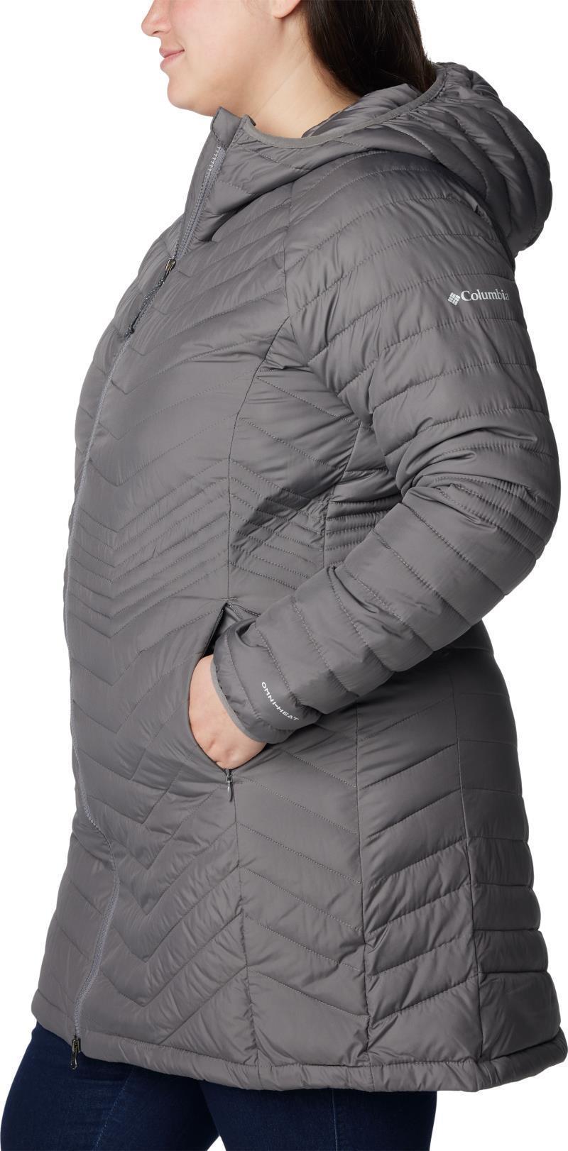 Powder Lite Mid Jacket - Plus - Womens - City Grey 2