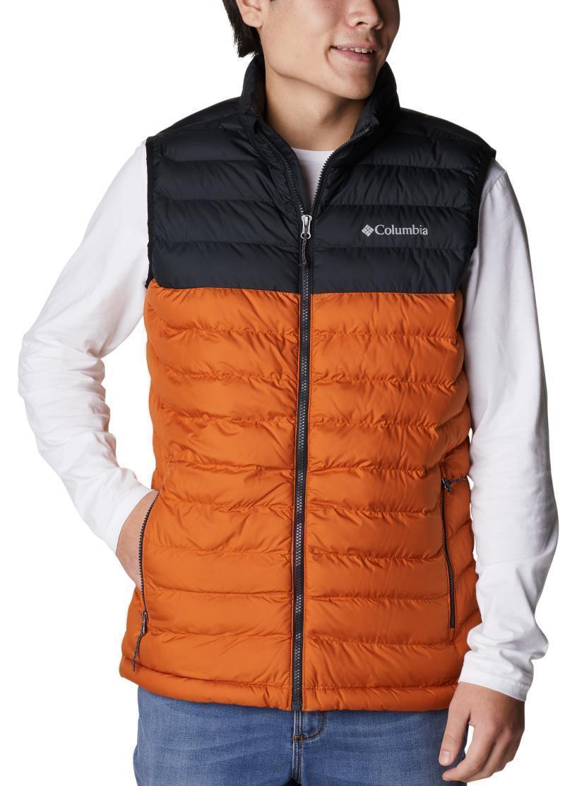 Powder Lite Vest - Big - Mens - Warm Copper / Black 1