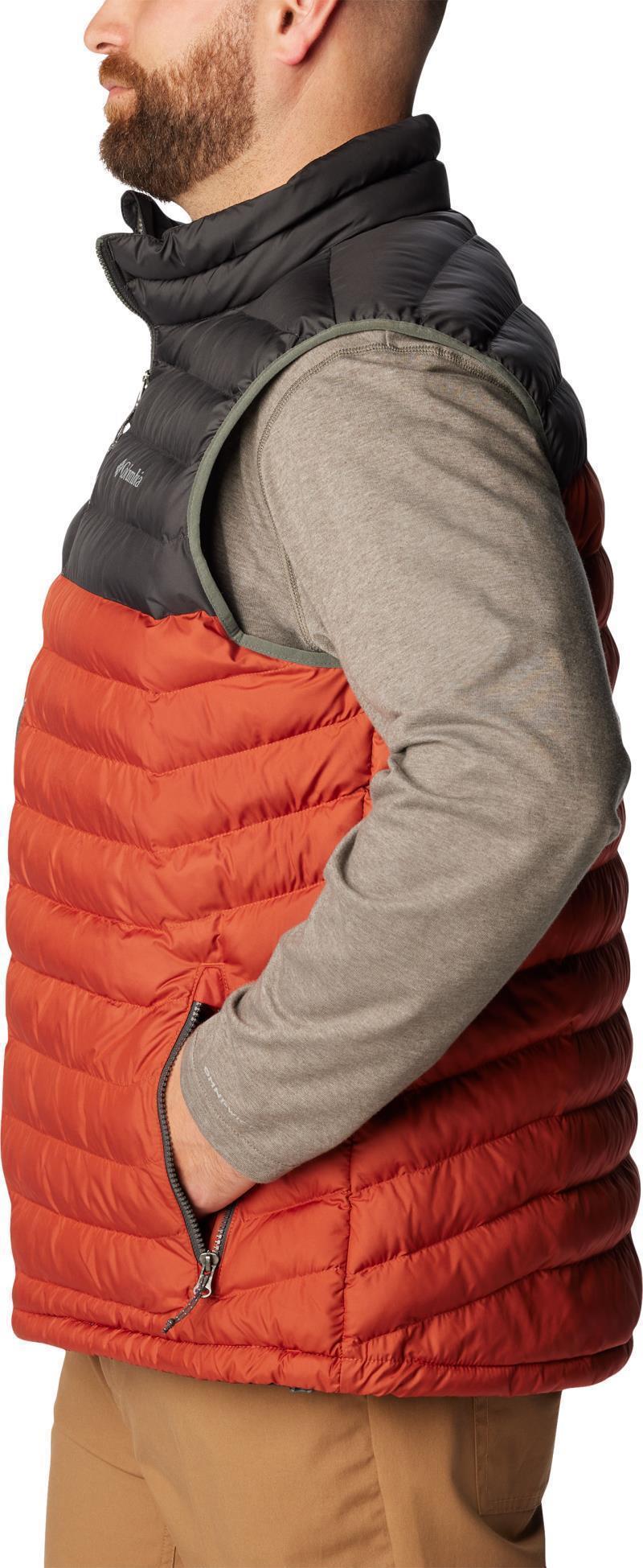 Powder Lite Vest - Big - Mens - Warp Red / Shark 4